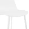 MANDY design and contemporary chair (white) to associate with Industrial Chairs In Metal And Wood