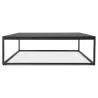 ROXY (black) industrial design coffee table to associate with Weather Resistant Garden Coffee Tables