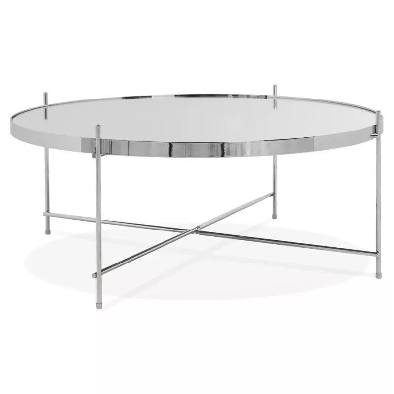 Table basse design RYANA BIG (chrome)