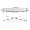 Table basse design RYANA BIG (chrome)