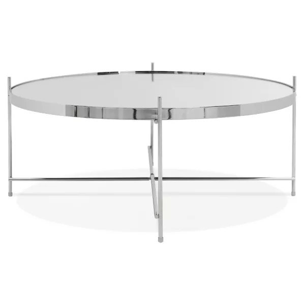 Table basse design RYANA BIG (chrome)