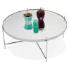 Table basse design RYANA BIG (chrome)