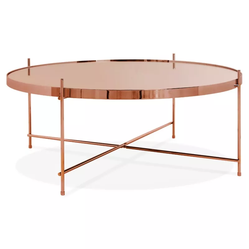 Table basse design RYANA BIG (cuivre)