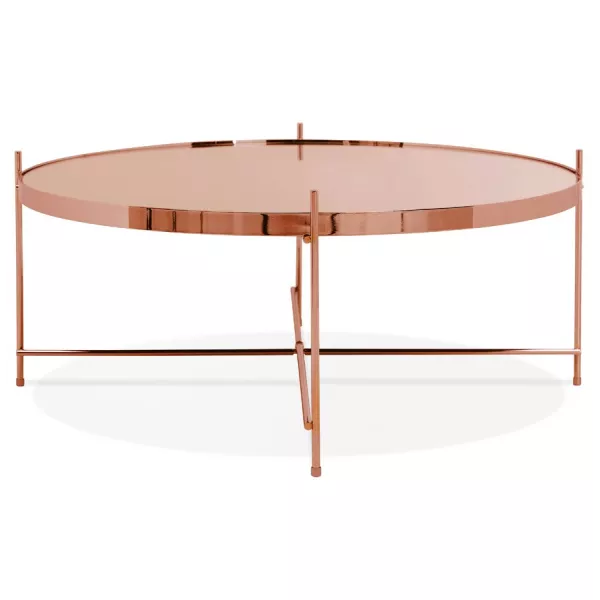 Table basse design RYANA BIG (cuivre)