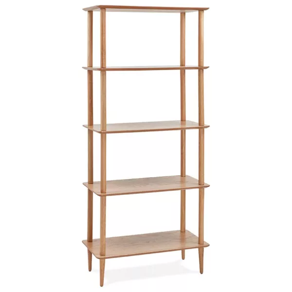 Etagère bibliothèque design style scandinave en chêne ERIKA (naturel) à associer à Etageres Rembourrées Pour Un Confort Optimal