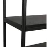 Extended library design industrial style in wood and metal AKARI (black) to associate with Storage Furniture Tv Furniture Shelve