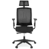 KAORI (black) ergonomic desk chair to associate with Functional and stylish kitchen office chairs