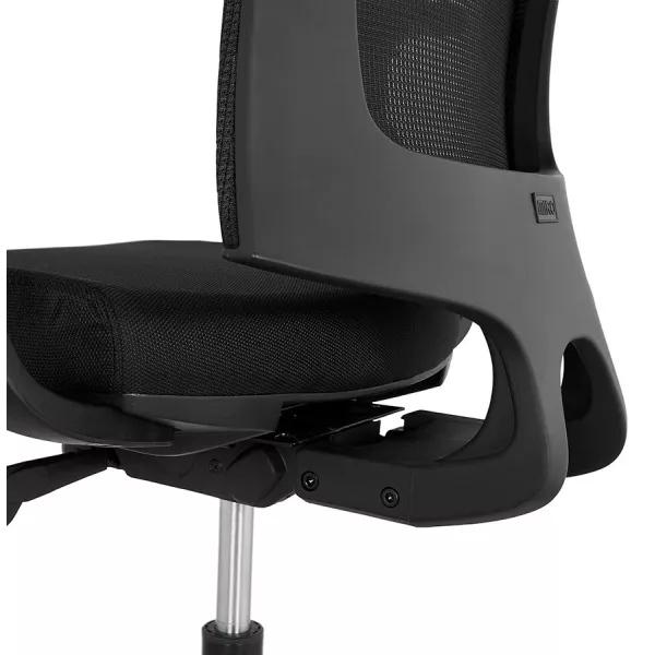 KAORI (black) ergonomic desk chair to associate with Weatherproof Garden Office Chairs