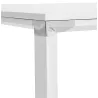 Table à manger table de réunion design en bois  NORA (200x100 cm) (blanc)