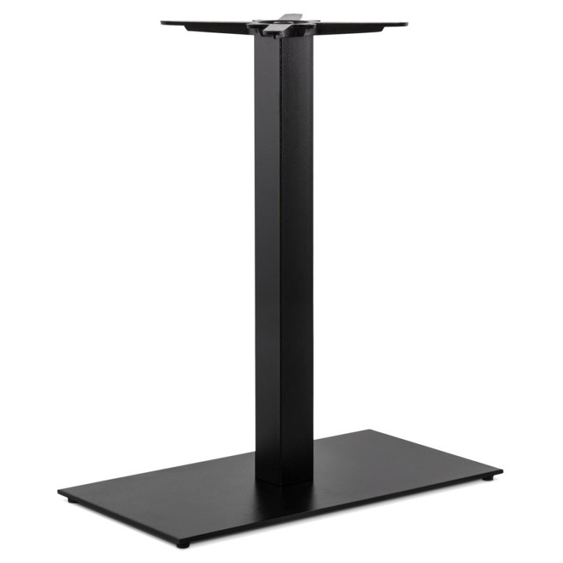 Pied de table rectangulaire en métal RAMBOU XL (75x40x88 cm) (noir)