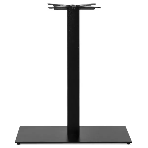 Pied de table rectangulaire en métal RAMBOU XL (75x40x88 cm) (noir)