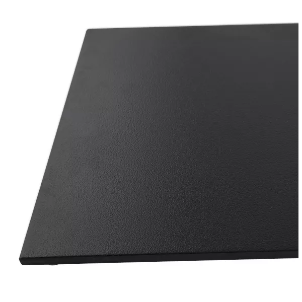 Pied de table rectangulaire en métal RAMBOU XL (75x40x88 cm) (noir)