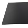 Pied de table rectangulaire en métal RAMBOU XL (75x40x88 cm) (noir)