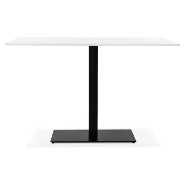 Pied de table rectangulaire en métal RAMBOU XL (75x40x88 cm) (noir)