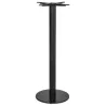 Pied de table rond en métal THELMA (40x40x110 cm) (noir)