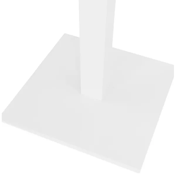 Pied de table carré en métal EMMIE (50x50x73 cm) (blanc)