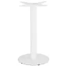 Pied de table rond en métal THELMA (40x40x73 cm) (blanc)