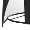 TRANI MINI (black) black tripod-laying lampshade to associate with Table Lamps With Armrests For More Comfort