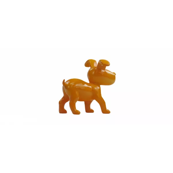 Set di 6 sculture di cane di design in resina (multicolore)