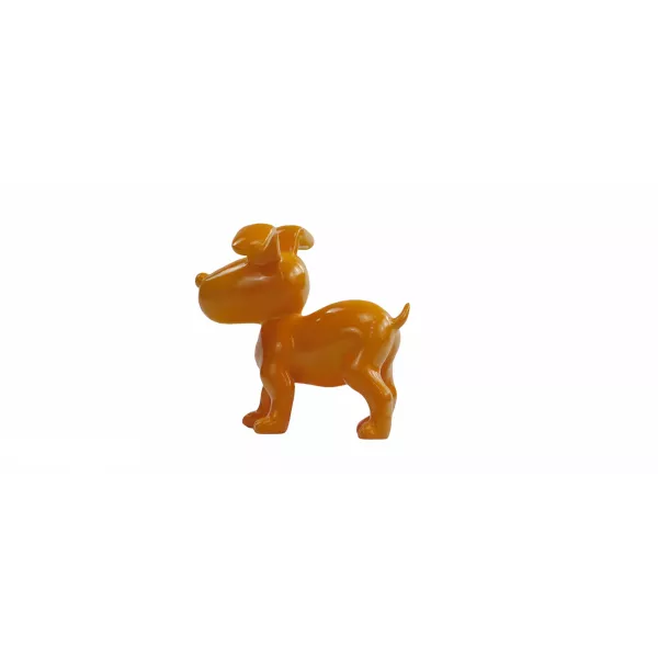 Set di 6 sculture di cane di design in resina (multicolore)