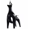 Design decorative sculpture Bull statue in resin H54 cm (black) to associate with Comfortable Decorative Objects For Office