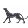 Statua di design scultura decorativa resina Panther XL H65 cm (nero) associarsi a Oggetti decorativi per la cucina funzionali ed