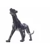 Statua di design scultura decorativa resina Panther XL H65 cm (nero) associarsi a Oggetti decorativi con braccioli per un maggio