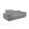 Rechts Sofa Design 3-Sitzer mit CYPRIA Stoff (grau) mit assoziieren Wetterbeständige Gartensofas