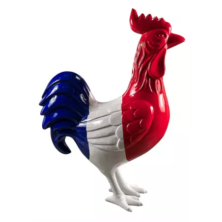 Statua decorativa scultura design COQ (H170) (Blu, bianco, rosso) associarsi a Oggetti decorativi per la cucina funzionali ed el