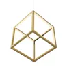 Hanging Lamp 52X42X52 Metal Golden to associate with High Quality Solid Wood Hanging Lamps