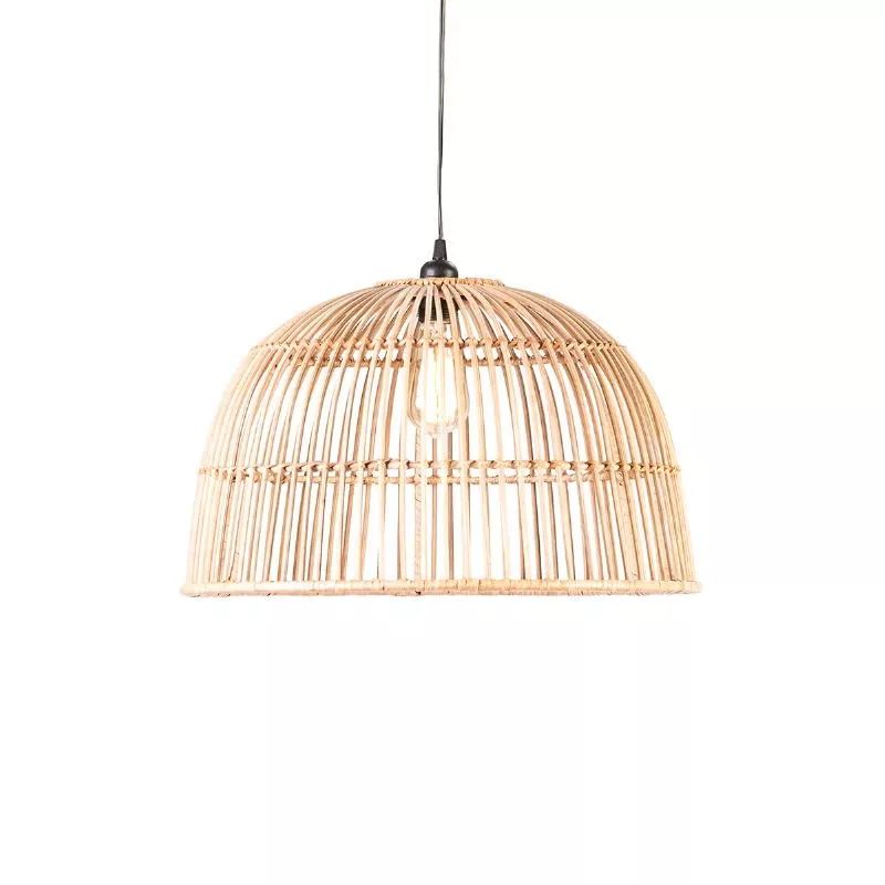 Lampada A Sospensione 51X51X31 Vimini Naturale associarsi a Lampade a sospensione da cucina funzionali ed eleganti