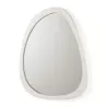 Miroir 101x3x79 Verre Bois Blanc