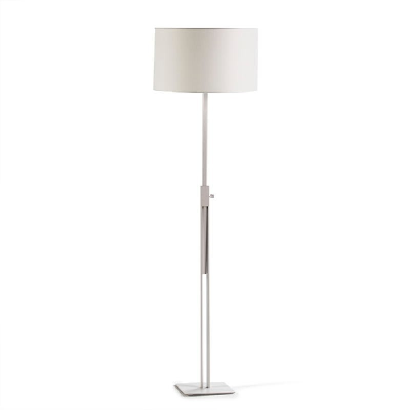 Lampadaire sans abat-jour 25x25x100 200 Métal Blanc