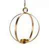 Lampe à suspension Candélabre 34x34x41 Métal Doré