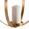 Lampe à suspension Candélabre 34x34x41 Métal Doré