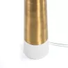 Standard Lamp Without Lampshade 18X18X140 Metal White Golden to associate with Floor Lamps With Armrests For More Comfort