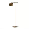 Lampadaire 42x23x149 Métal Doré