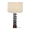 Lampe de Table sans abat-jour 10x10x54 Métal Brun