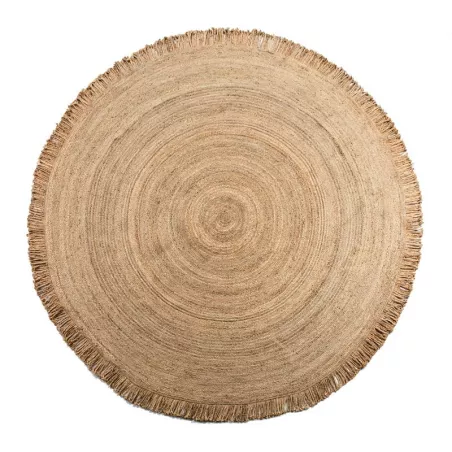 Tapis rond 250X1X250 Jute Naturel