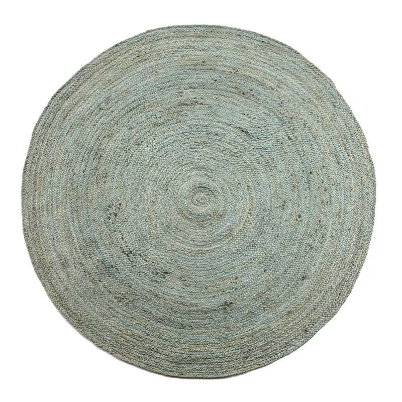 Tapis rond 200x1x200 Jute Gris