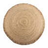 Tapis rond 300x1x300 Jute Naturel