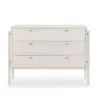 Commodes 3 tiroirs 125x45x90 Bois Blanc