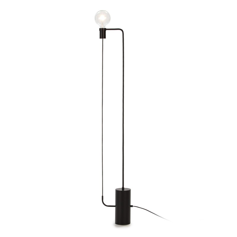 Lampadaire 25x12x152 Métal Noir