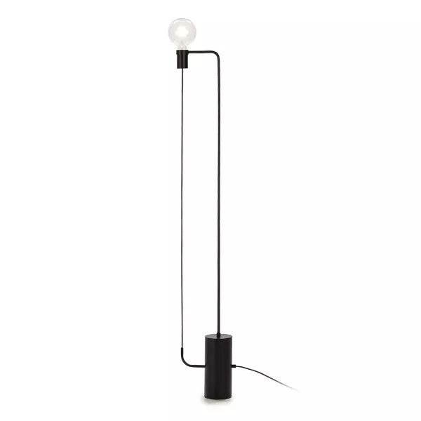 Lampadaire 25x12x152 Métal Noir