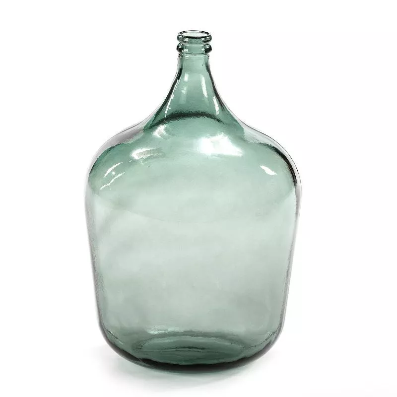 Vase 37x37x55 Verre Vert