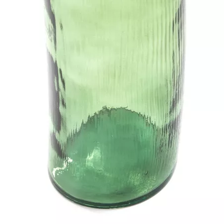 Vase 22x22x120 Verre Vert