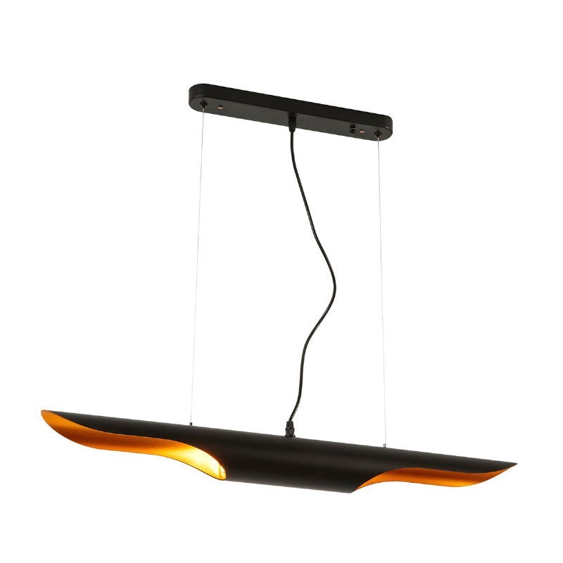 Lampe suspendue 100x8x8 Métal Noir