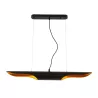 Lampe suspendue 100x8x8 Métal Noir