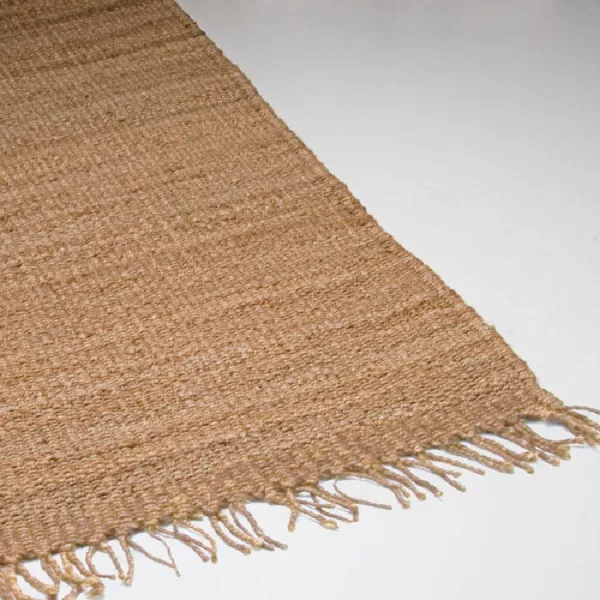 Tapis rectangulaire 150x1x200 Jute Naturel