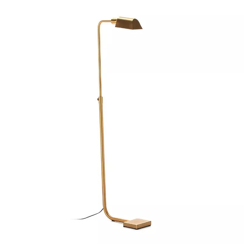 Lampadaire 40x15x135 Métal Doré